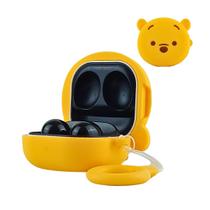 NERDCASE, Case, Capa, Capinha de Personagem Fofo Ursinho Pooh, Silicone Compatível Galaxy Buds 2/Pro/FE/Live, Amarela