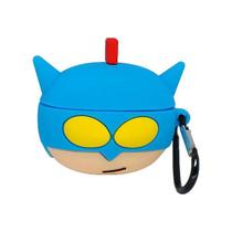 NERDCASE, Case, Capa, Capinha Protetora Personagem Azul, Silicone, Compatível AirPods Pro 1 e 2