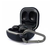 NERDCASE, Case, Capa, Capinha, Silicone, Compatível com Galaxy Buds FE, 2, Pro, Live, Preto