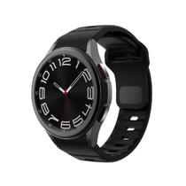 NERDCASE, Pulseira de Silicone, Compatível com Samsung Galaxy Watch 22mm, Preta