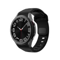 NERDCASE, Pulseira Sport, Silicone, Compatível com Samsung Galaxy Watch 4/5/6, 40mm/43mm/44mm/45mm/46mm/47mm, Preta NERDCASE, Pulseira Sport, Silicone, Compatível com Samsung Galaxy Watch 4/5/6, 40mm/43mm/44mm/45mm/46mm/47mm, Preta