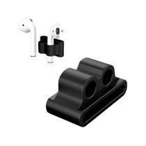 NERDCASE, Suporte para Fones, Pulseira Smartwatch, Silicone Preto