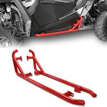 Nerf Bars Rock Sliders ECOTRIC Red para Polaris RZR XP 1000