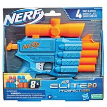 Nerf Blaster Hasbro Elite com 4 Barris e 8 Dardos - 21cm Nerf Blaster Hasbro Elite com 4 Barris e 8 Dardos - 21cm