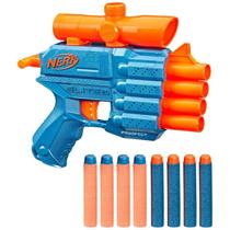 Nerf Blaster Hasbro Elite com 4 Barris e 8 Dardos - 21cm
