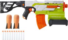 Nerf Demolisher 2 em 1 com Motor, Inclui 10 Dardos e 2 Foguetes (Exclusivo Amazon)