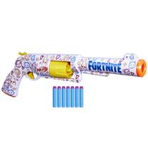 Nerf Fortnite Frenz 4 Ever Blaster - 6 Dardos e Tambor Elite Nerf Fortnite Frenz 4 Ever Blaster - 6 Dardos e Tambor Elite