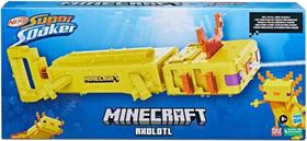 Nerf Lançador de Agua Soaker Minecraft Axolotl - Hasbro F7601