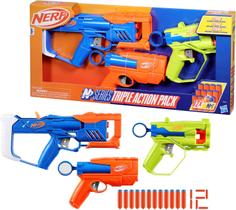 Nerf Lançador de Dardos N Series Triple Action Hasbro F9841 Nerf Lançador de Dardos N Series Triple Action Hasbro F9841