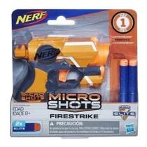 Nerf Lançador Firestrike Micro Shots 2 Dardos Hasbro E0721 (6506)