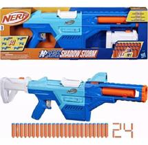Nerf Lançador N Series Shadow Storm C/24 Dardos 6 em 1 - Hasbro