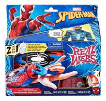 Nerf Marvel Homem-Aranha Real Webs 2 Peças - com Acessório