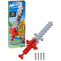 Nerf Minecraft Espada Sox Foil Hearts Tealer F7598 Hasbro