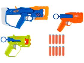 Nerf N Series Triple Action Hasbro 15 Peças
