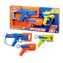Nerf N Series Triple Action Pack - Hasbro Nerf N Series Triple Action Pack - Hasbro