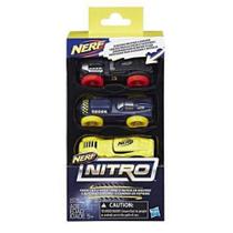 Nerf Refil Nitro Carros C/3 - C0774/c0778 Nerf Refil Nitro Carros C/3 - C0774/c0778