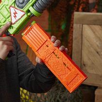 NERF Revoltinator Zombie Strike Toy Blaster com Luzes Motorizadas Sons & 18 Dardos Oficiais para Crianças, Adolescentes e Adultos