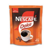 Nescafé Dolca Café Solúvel Toque de Caramelo Sachê 40g Nescafé Dolca Café Solúvel Toque de Caramelo Sachê 40g
