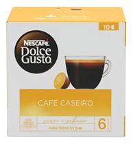 Nescafé Dolce Gusto: Café Caseiro 10 Cápsulas - Sabor Coado Nescafé Dolce Gusto: Café Caseiro 10 Cápsulas - Sabor Coado