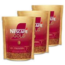 Nescafé Gold Café Solúvel Intens. 7 Liofilizado Kit 3un 40g Nescafé Gold Café Solúvel Intens. 7 Liofilizado Kit 3un 40g