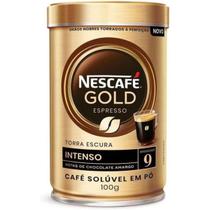 Nescafé Gold Espresso Intenso 9 Café Solúvel em Pó 100g