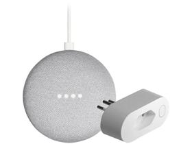 Nest Mini 2ª geração Smart Speaker - com Google + Adaptador de Tomada Inteligente