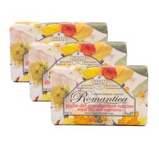 Nesti Dante kit 3 Sabonetes Romantica Lírio e Narciso 150g