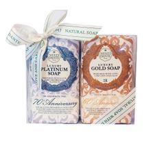Nesti Dante Luxury Gold e Platinum Kit - Sabonetes em Barra Nesti Dante Luxury Gold e Platinum Kit - Sabonetes em Barra