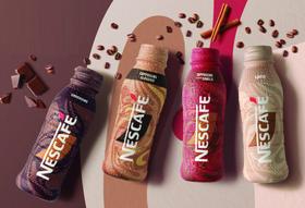 Nestlé 4 Achocolatados Nescafé Cappucino Chococino Latte Cappuccino sabor Canela Bebida Láctea 270ml