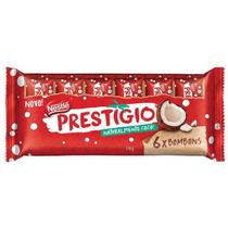 Nestlé Chocolate Prestigio Pack com 6 Unidades (114 gramas)
