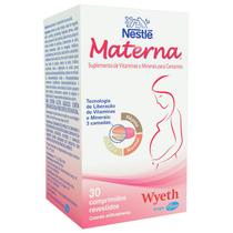 Nestlé Materna Polivitamínico Com 30 Comprimidos Revestidos - NESTLE