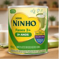 Nestlé NINHO Fases 3+ 800g Composto Lácteo Infantil 3+ Anos Nutrição Completa Nestlé NINHO Fases 3+ 800g Composto Lácteo Infantil 3+ Anos Nutrição Completa