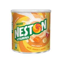 Neston Vitamina Instantânea Mamão, Maçã, Banana e Cereal Lata com 400g