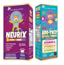 Neurix (mag, Ferro, Metilfolato E B12) + Vitamina Ade-trix
