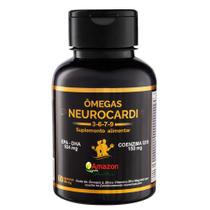 Neurocardi Amazon Struthio 60 Cps Óleo de Avestruz Suplemento Alimentar Performance Exercício Academia