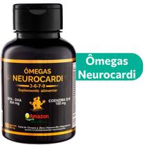 Neurocardi Coenzimas Q10 Ômegas 3 6 7 E 9 60 Cápsulas