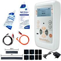 Neurodyn Ibramed Portátil TENS FES 2 Canais Bivolt , Acompanha Acessórios