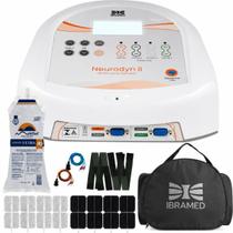 Neurodyn II Ibramed TENS FES para Fisioterapia com 16 Eletrodos E 4 Faixas Elásticas 60cm Neurodyn II Ibramed TENS FES para Fisioterapia com 16 Eletrodos E 4 Faixas Elásticas 60cm