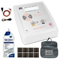 Neurodyn III Ibramed Aparelho TENS FES Burst 2 Canais Bivolt para Fisioterapia