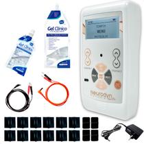 Neurodyn Portable Ibramed Portátil, 12 Eletrodos, Gel 1kg