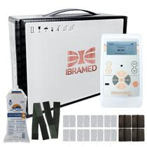 Neurodyn Portátil TENS Ibramed Kit Completo com Eletrodos Autocolantes