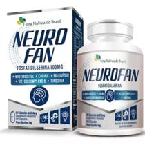 NEUROFAN 650mg 60CAPS Fosfatidilserina, Tirosina, Inositol,Colina minerais e vitaminas Flora Nativa