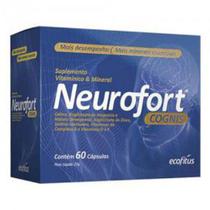 Neurofort Cognis Com 60 Comprimidos Cansaço Físico E Mental