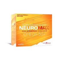 Neuromax Ômega 50+ Suplemento Ecofitus 60 Cápsulas