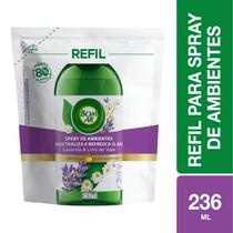 Neutralizador de Odores Desodorizador Lavanda Bom Ar Refil Sache 236ml