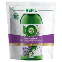 NEUTRALIZADOR DE ODORES LAVANDA &amp LÍRIO DO VALE BOM AR SACHÊ 236ML REFIL