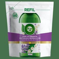 Neutralizador de odores lavanda & lírio do vale bom ar sachê 236ml refil