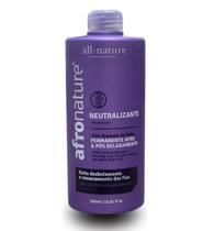Neutralizante Afro Nature 500ml para amonia relaxamento ou permanente afro