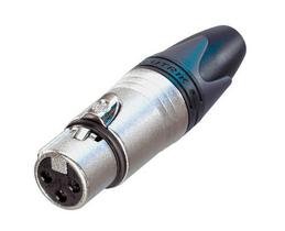 Neutrik - Conector Xlr Fêmea Nc3-fxx De 3 Pinos