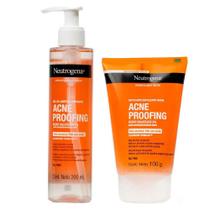 Neutrogena Acne Proofing Kit - Gel de Limpeza + Esfoliante Facial